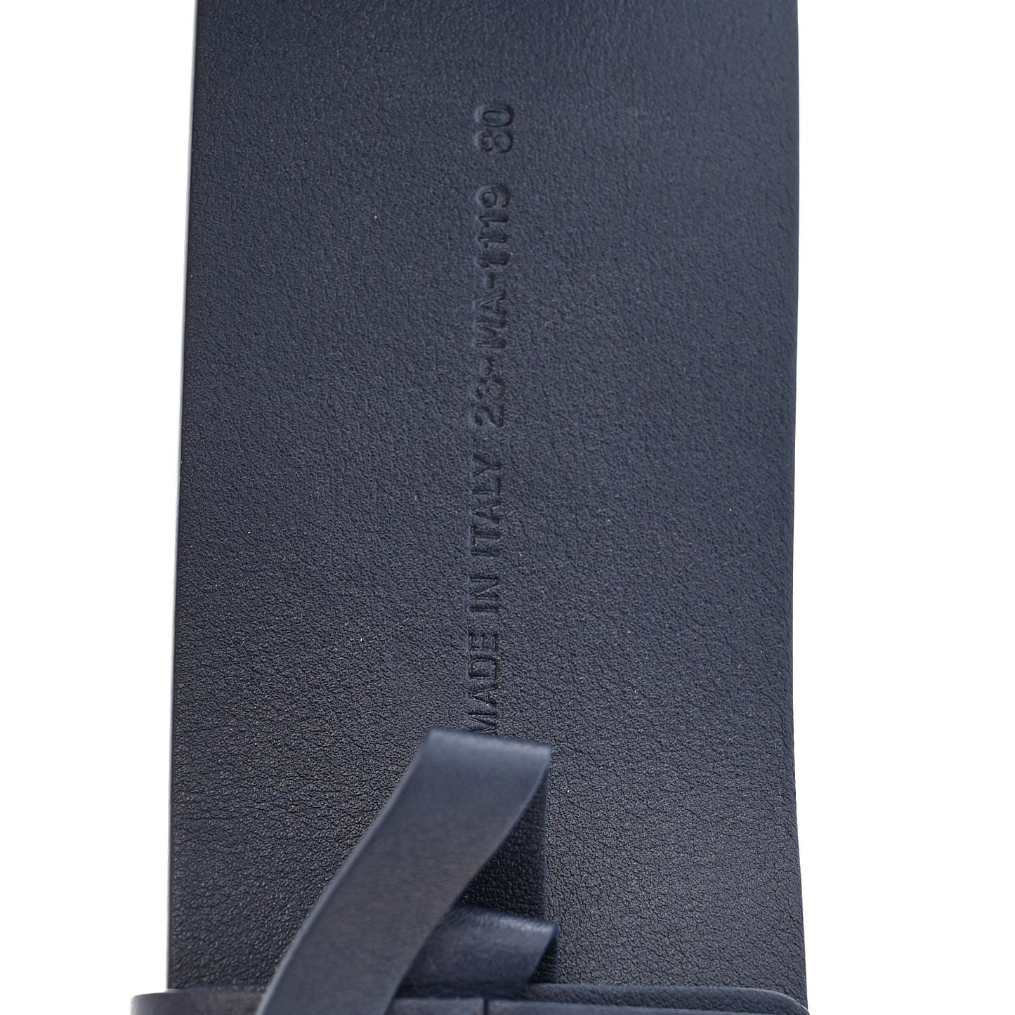 Calfskin Diorquake Belt 80 32 Blue