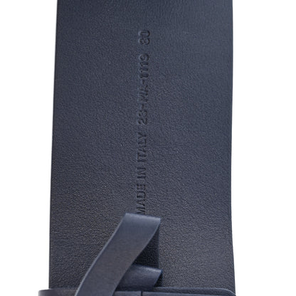 Christian Dior Calfskin Diorquake Belt 80 32 Blue 3 of 6