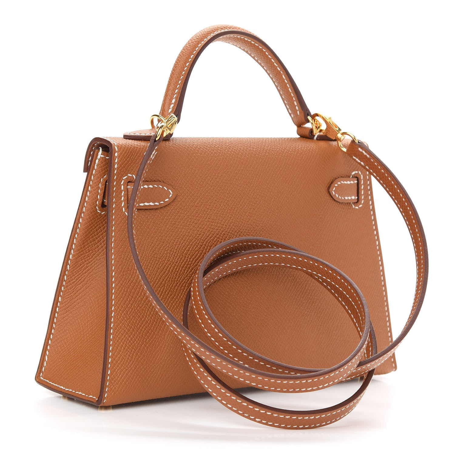 Hermes Epsom Mini Kelly Sellier 20 Gold 3 of 11