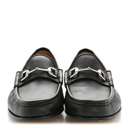 Gucci Road Calfskin Mens Horsebit Loafers 10.5 Black 3 of 11