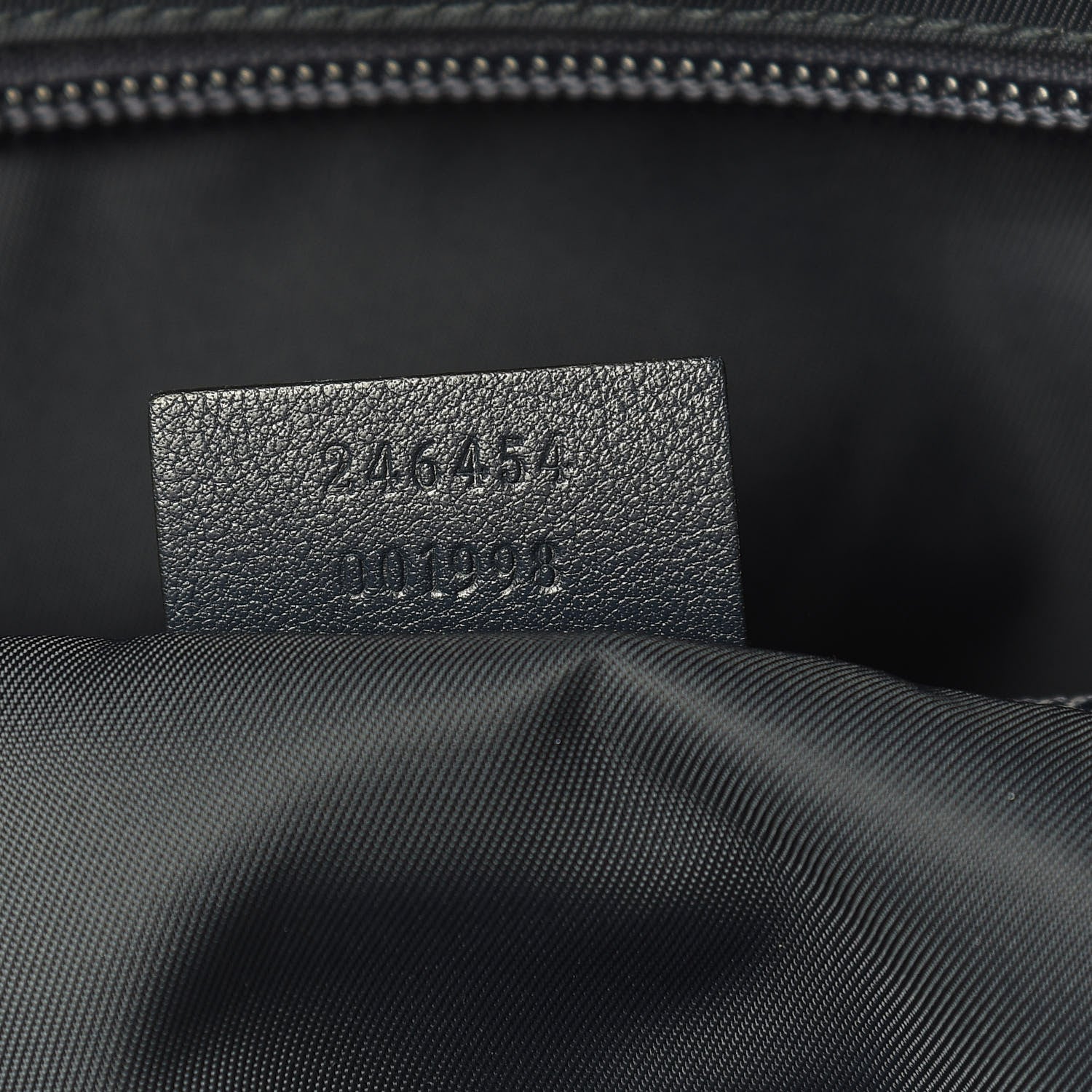 Gucci GG Plus Monogram Large Carry On Duffle Trolley Navy 8 of 16