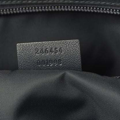 Gucci GG Plus Monogram Large Carry On Duffle Trolley Navy 8 of 16
