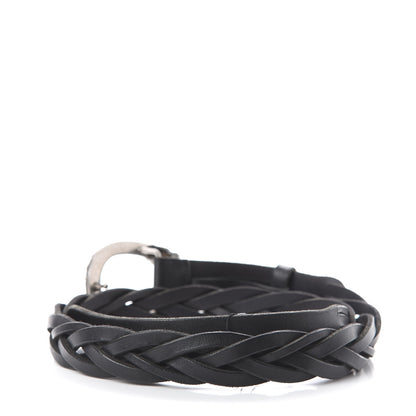 Gucci Calfskin Braided Dionysus Belt 90 36 Black 2 of 3