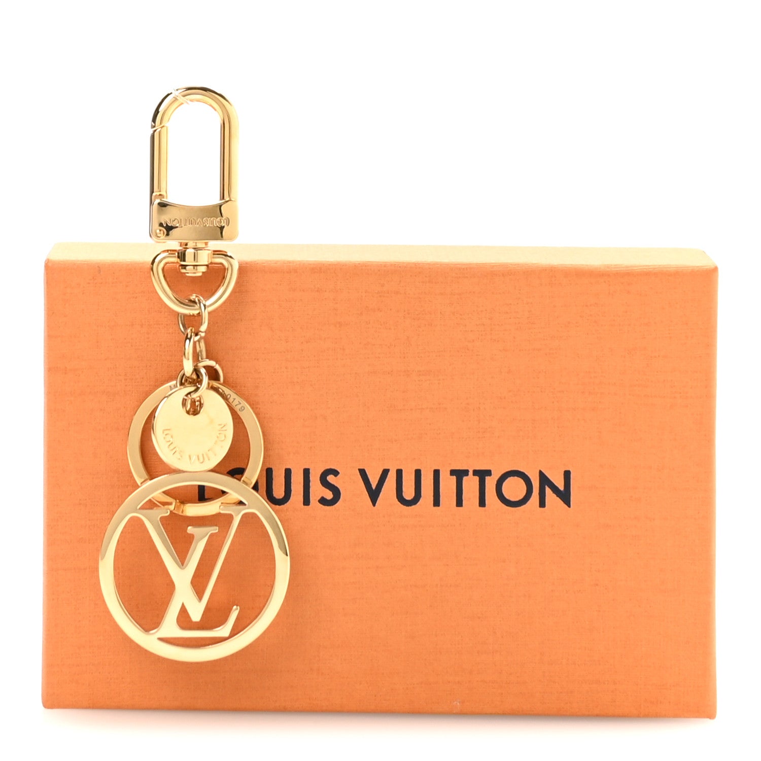 Louis Vuitton LV Circle Bag Charm Key Holder Gold 5 of 5
