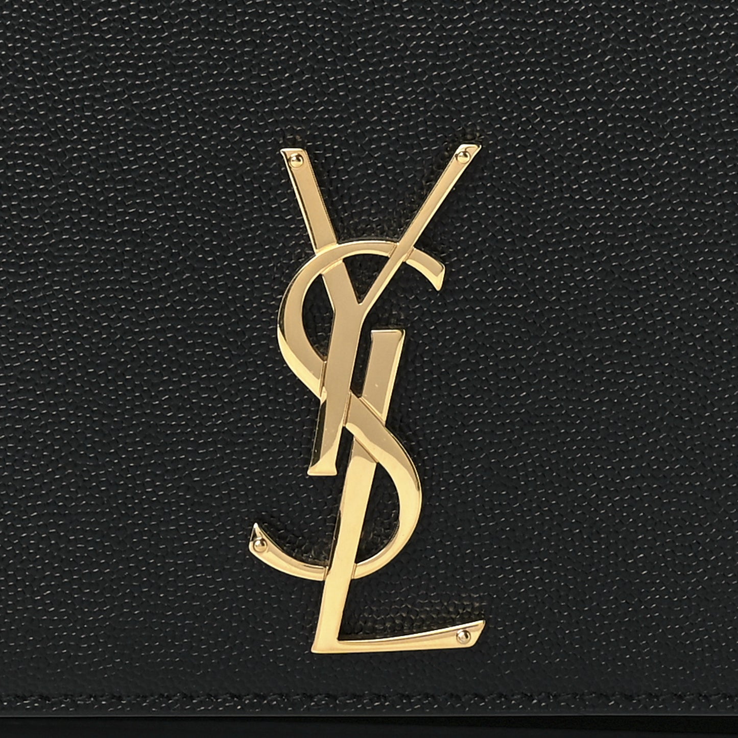 Grain De Poudre Small Monogram Kate Satchel Black