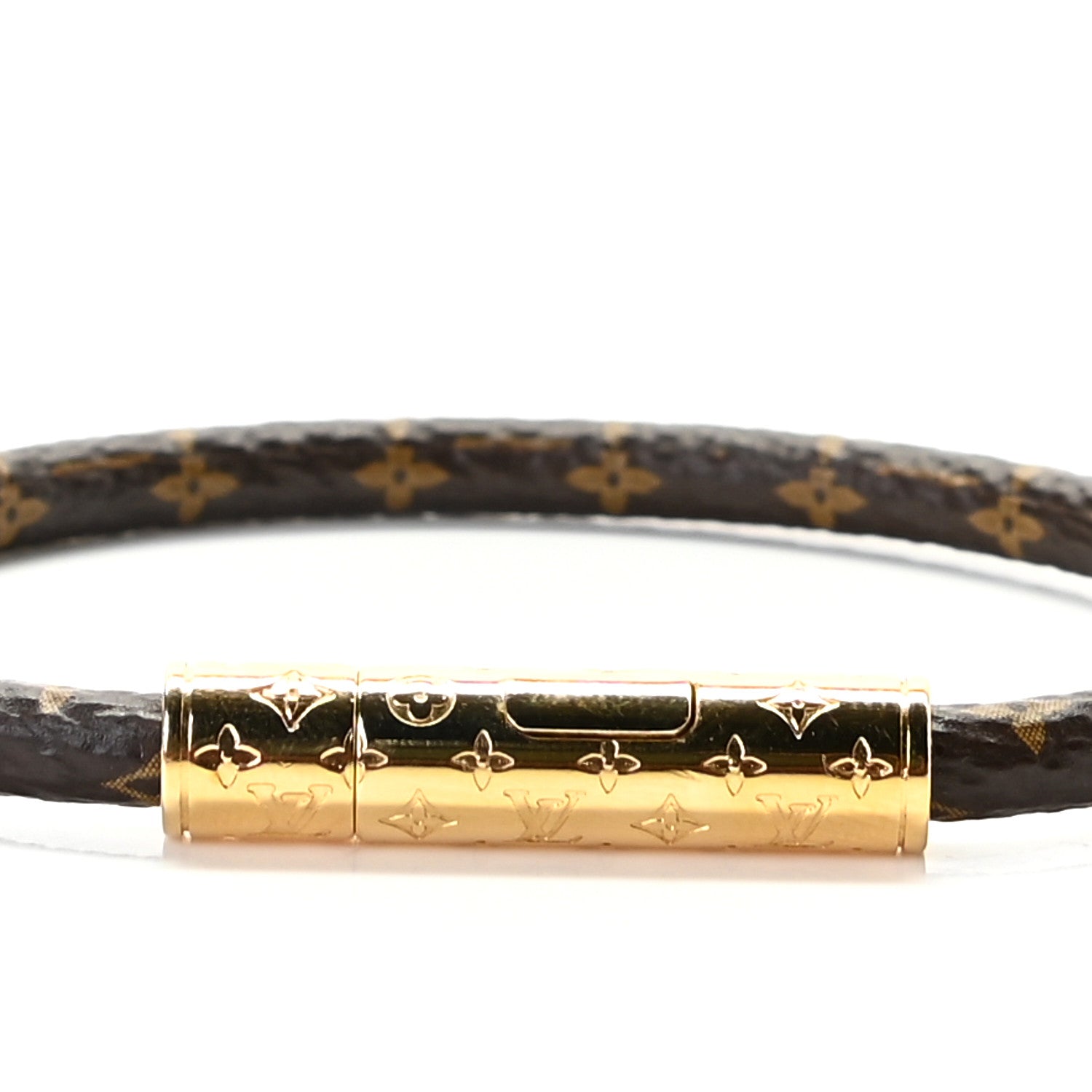 Louis Vuitton Monogram Confidential Bracelet 19 4 of 5
