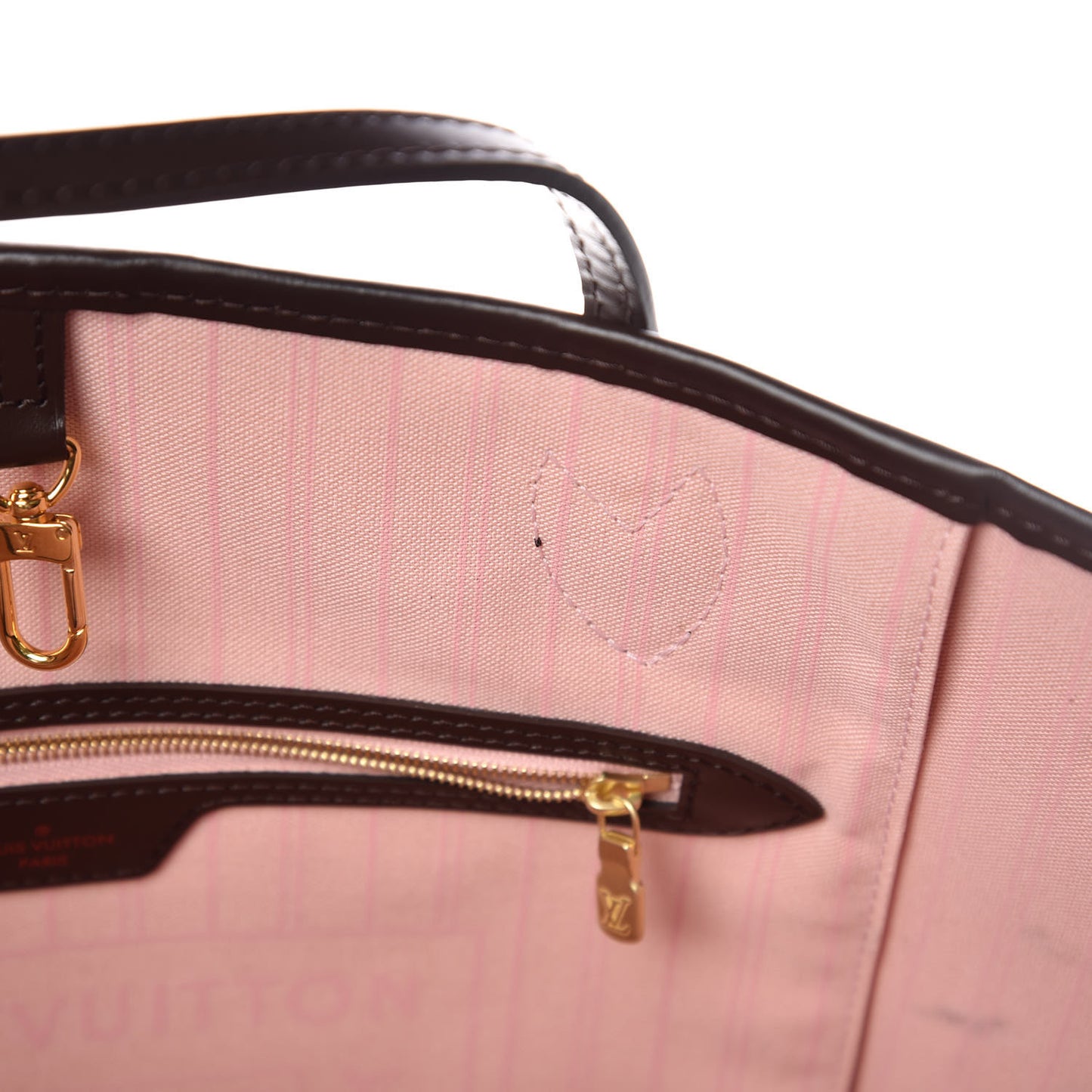 Damier Ebene Neo Neverfull MM Rose Ballerine