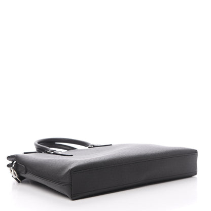 Louis Vuitton Taiga Anton Soft Briefcase Black 5 of 15