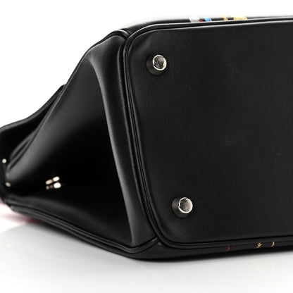 Christian Dior Smooth Calfskin Small Tri-Color Be Dior Flap Black Red White 9 of 17