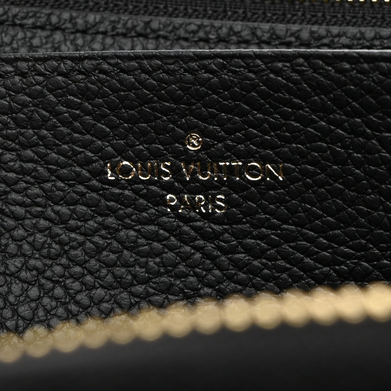Louis Vuitton Empreinte Zippy Wallet Black 6 of 8