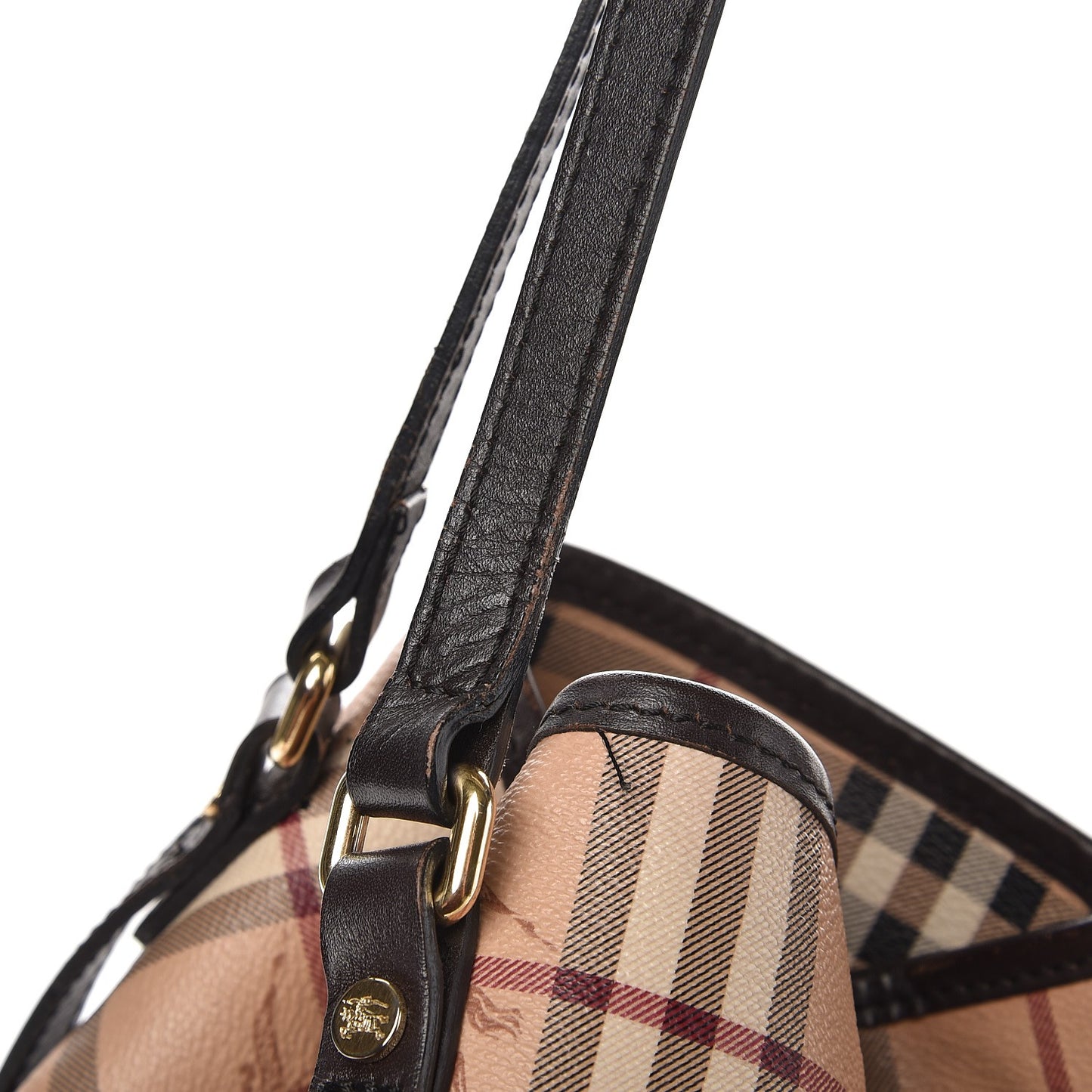 Haymarket Check Large Canterbury Tote Chocolate