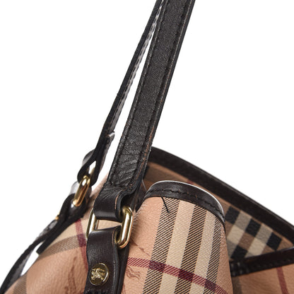 Burberry Haymarket Check Large Canterbury Tote Chocolate 16 of 22