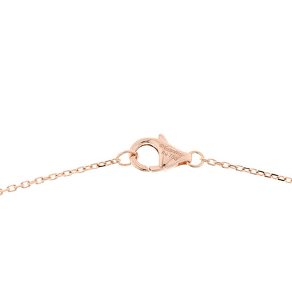 Cartier 18K Pink Gold Diamond Black Onyx XS Amulette de Cartier Pendant Necklace 4 of 5