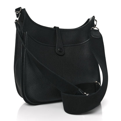 Hermes Taurillon Clemence Evelyne III PM Black 3 of 9