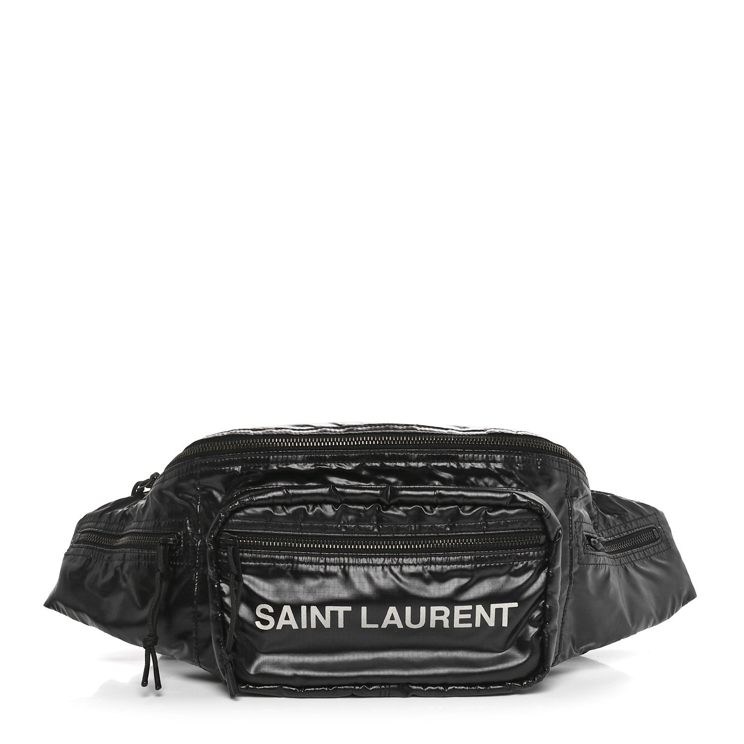 Saint Laurent Nylon Logo Nuxx Body Belt Bag Black 1 of 10