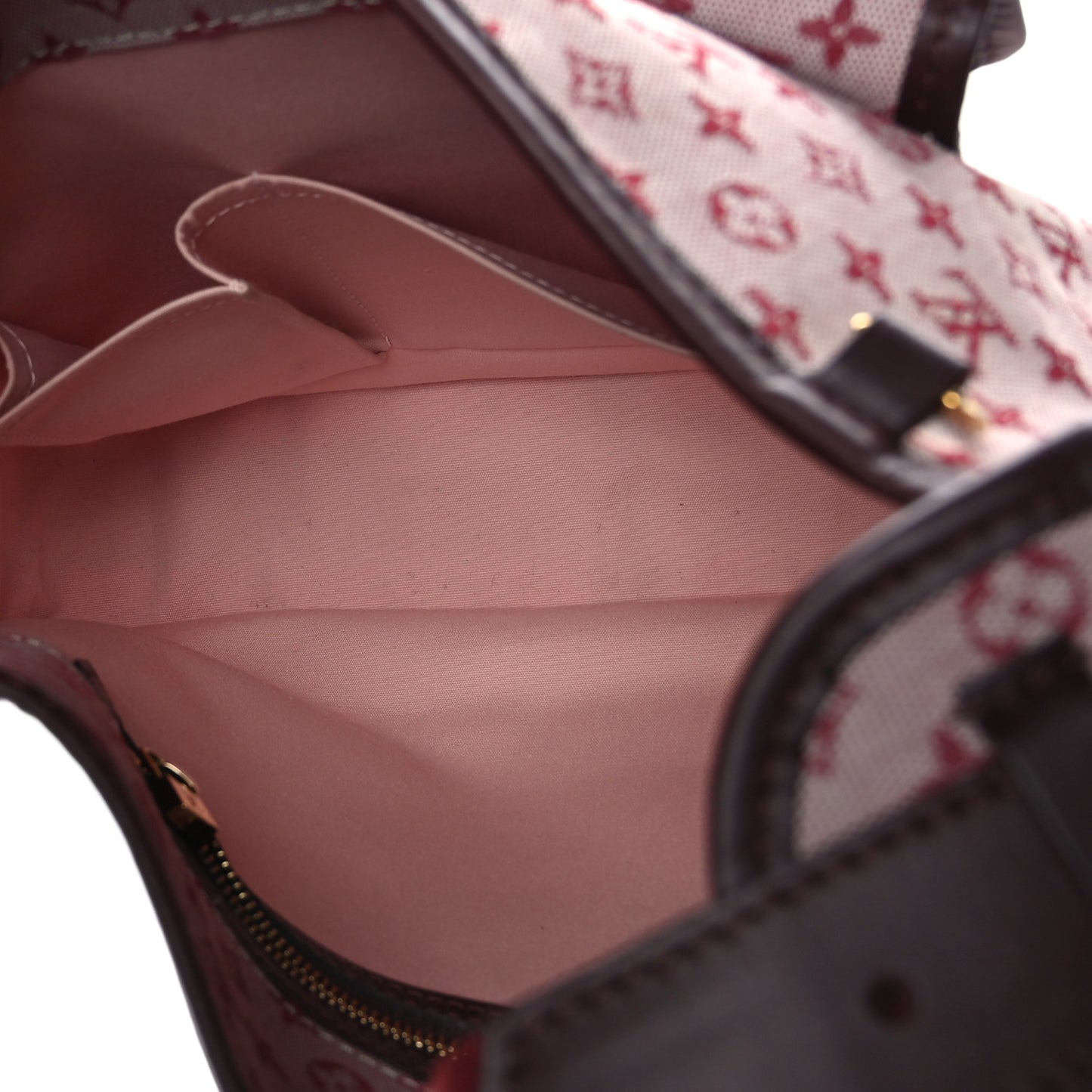 Mini Monogram Besace Mary Kate Cherry