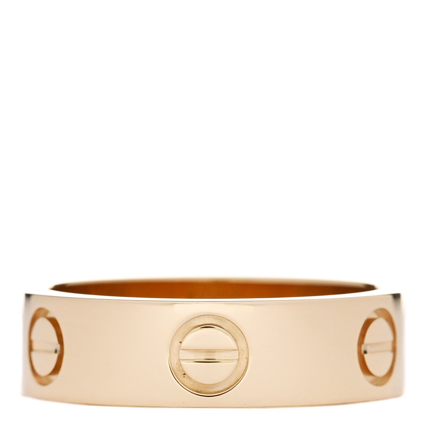 Cartier 18K Yellow Gold 5.5mm LOVE Ring 54 6.75 3 of 5
