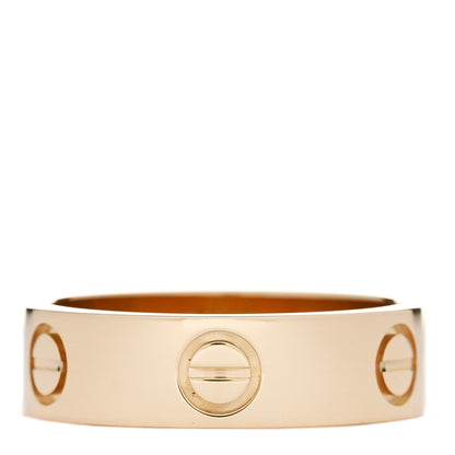 Cartier 18K Yellow Gold 5.5mm LOVE Ring 54 6.75 3 of 5