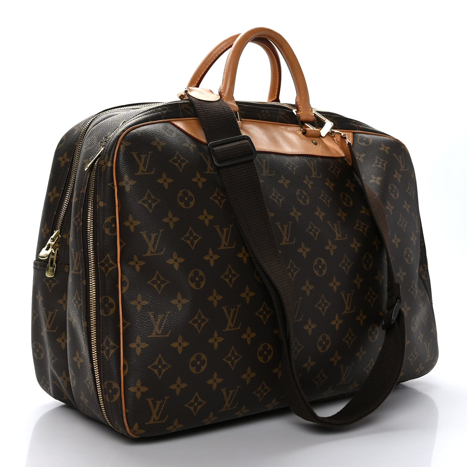 Louis Vuitton Monogram Alize 24 Heures Luggage 3 of 12