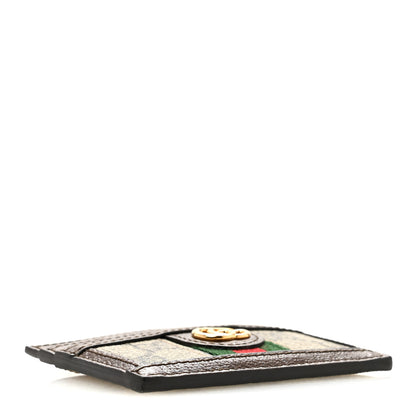 Gucci GG Supreme Monogram Ophidia Card Holder Brown 4 of 8