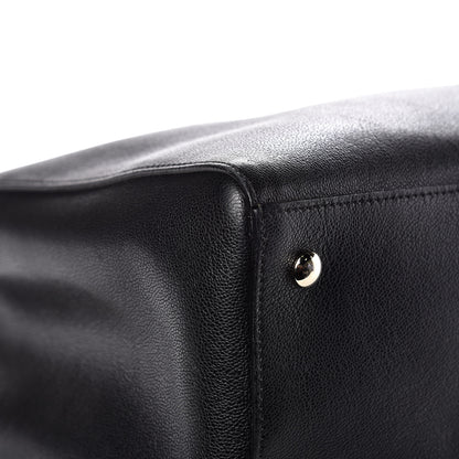 Versace Vitello Medusa Short Handle Tote Black 8 of 14