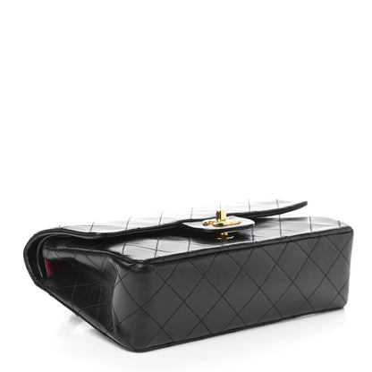 Chanel Lambskin Quilted Small Double Flap Black 4 of 12