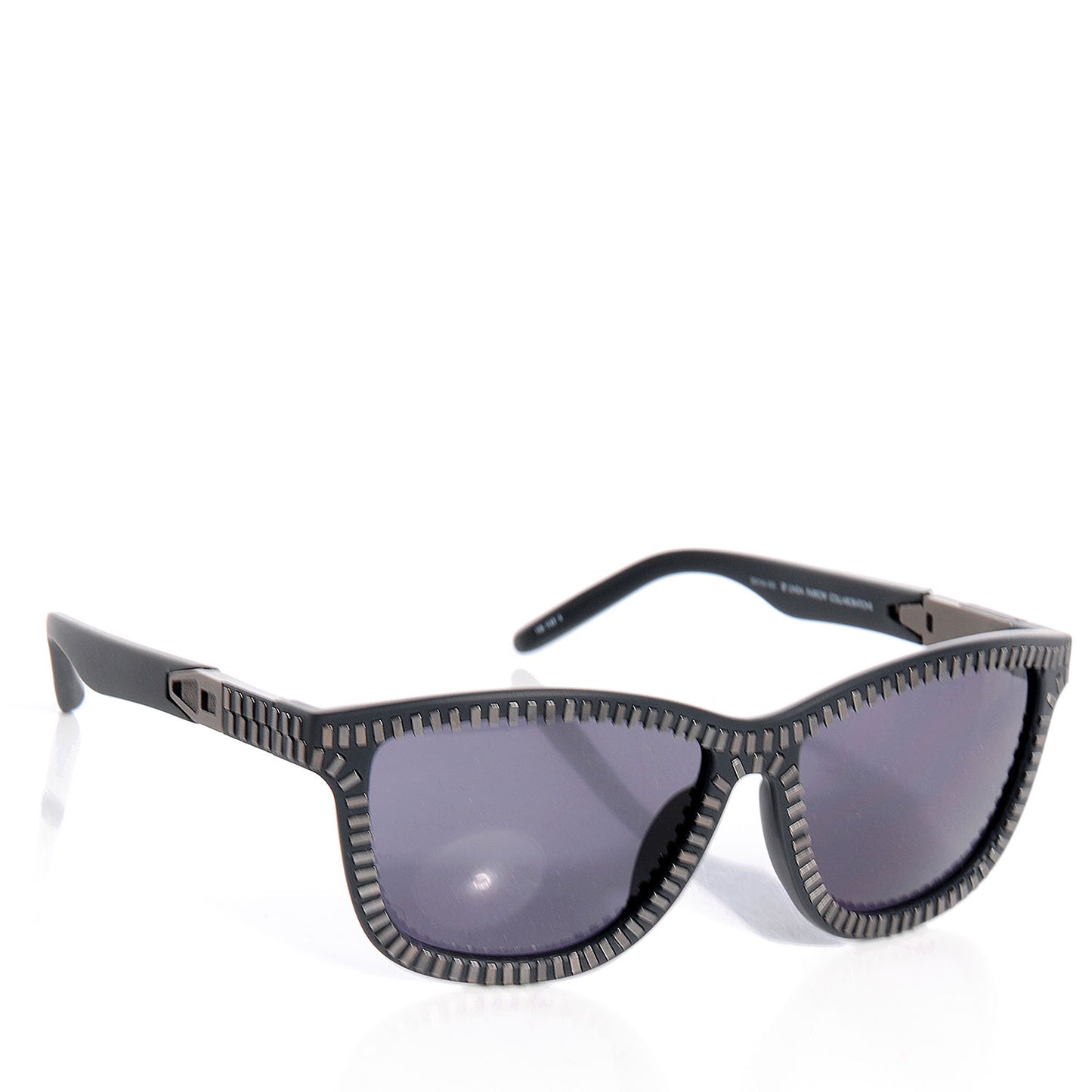 Zipper Frame Sunglasses AW3C8SUN Dark Grey