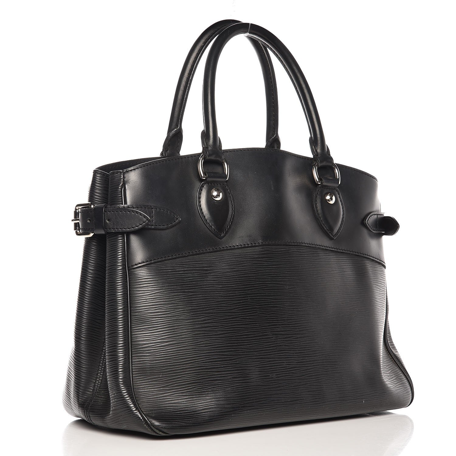 Louis Vuitton Epi Passy PM Black 3 of 18