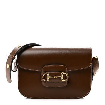 Gucci Azalea Calfskin Horsebit 1955 Shoulder Bag  Brown Sugar 1 of 11