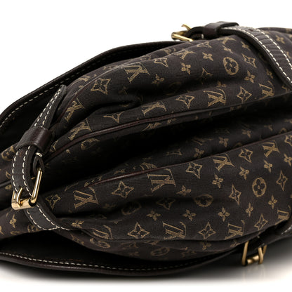 Louis Vuitton Monogram Mini Lin Saumur Ebene 10 of 11