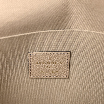 Louis Vuitton Empreinte Monogram Giant Felicie Pochette Tourterelle Creme 7 of 10