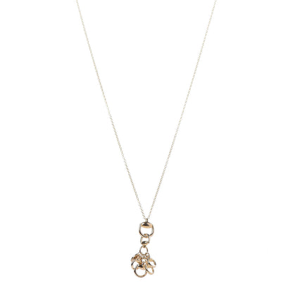 Gucci 18K Yellow Gold Multi Horsebit Pendant Necklace 1 of 8