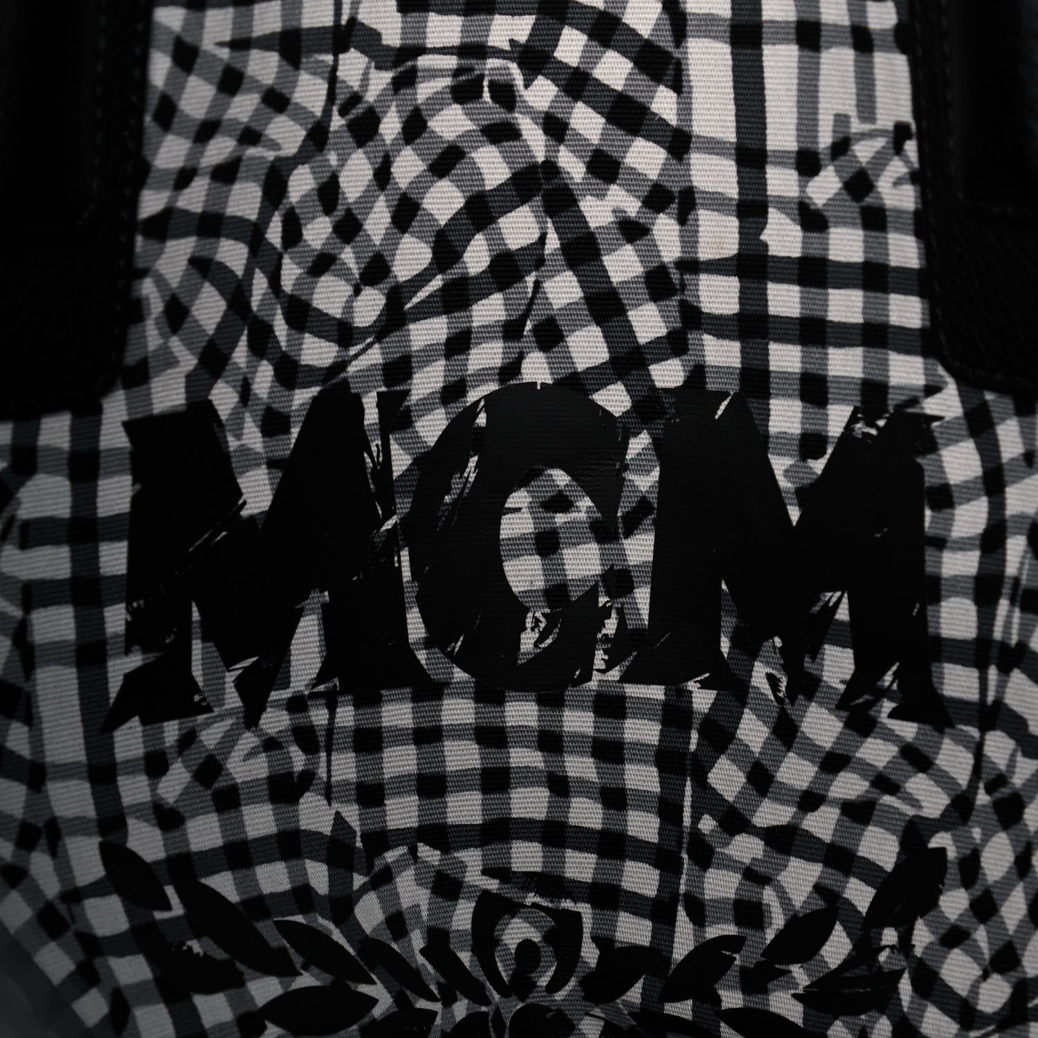 MCM Visetos Medium Liz Reversible Shopper Tote Black 6 of 11