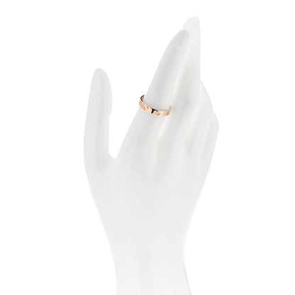 Cartier 18K Pink Gold 3.5mm LOVE Wedding Band Ring 55 7.25 2 of 5