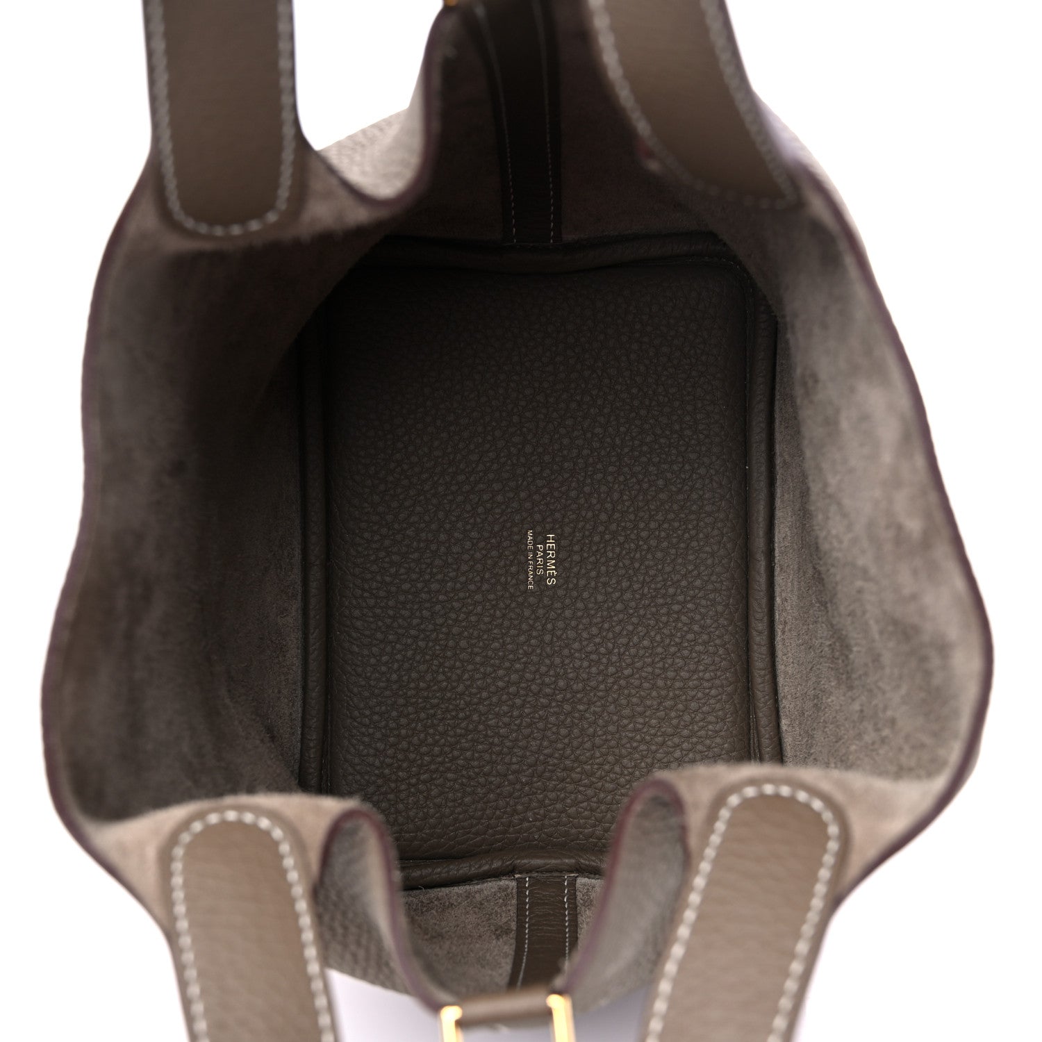 Hermes Taurillon Clemence Picotin Lock 18 PM Etoupe 5 of 9
