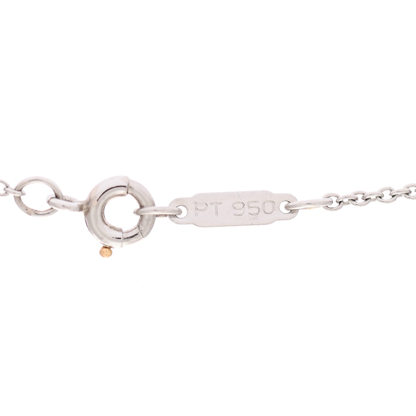 Platinum Diamond Large Cross Pendant Necklace
