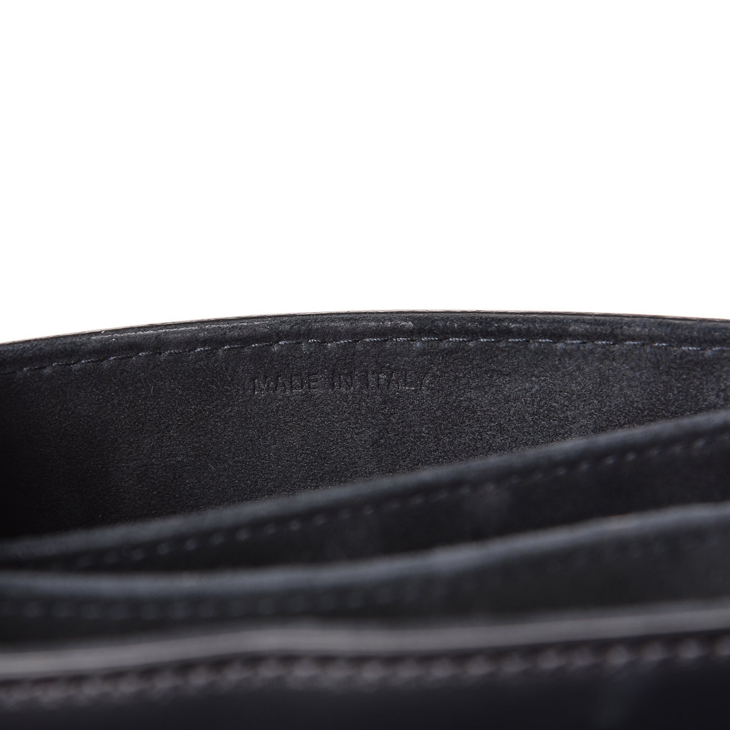Calfskin Studded Square Dioraddict Flap Black