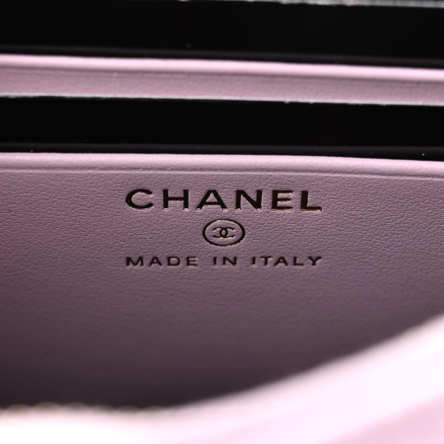 Chanel Caviar Quilted Clutch with Chain Light Purple 6 of 11