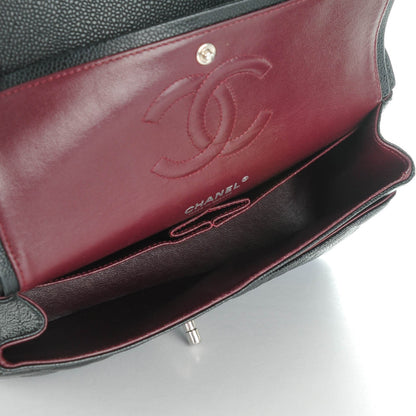 Chanel Caviar Quilted Medium Double Flap Black 5 of 8
