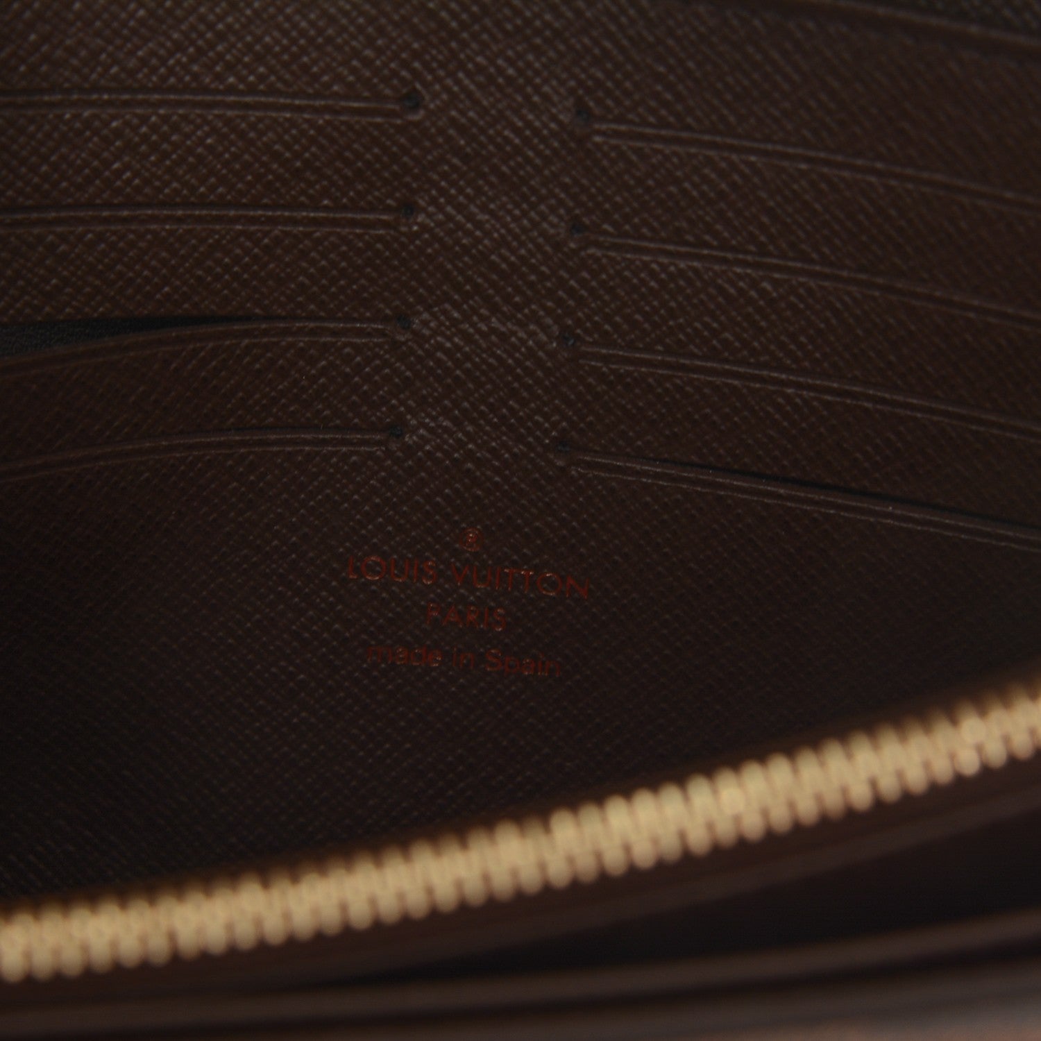 Louis Vuitton Damier Ebene Sistina Wallet 6 of 6