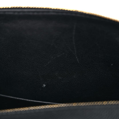 Balenciaga Grained Calfskin Medium Ville Bowling Bag Black 13 of 18
