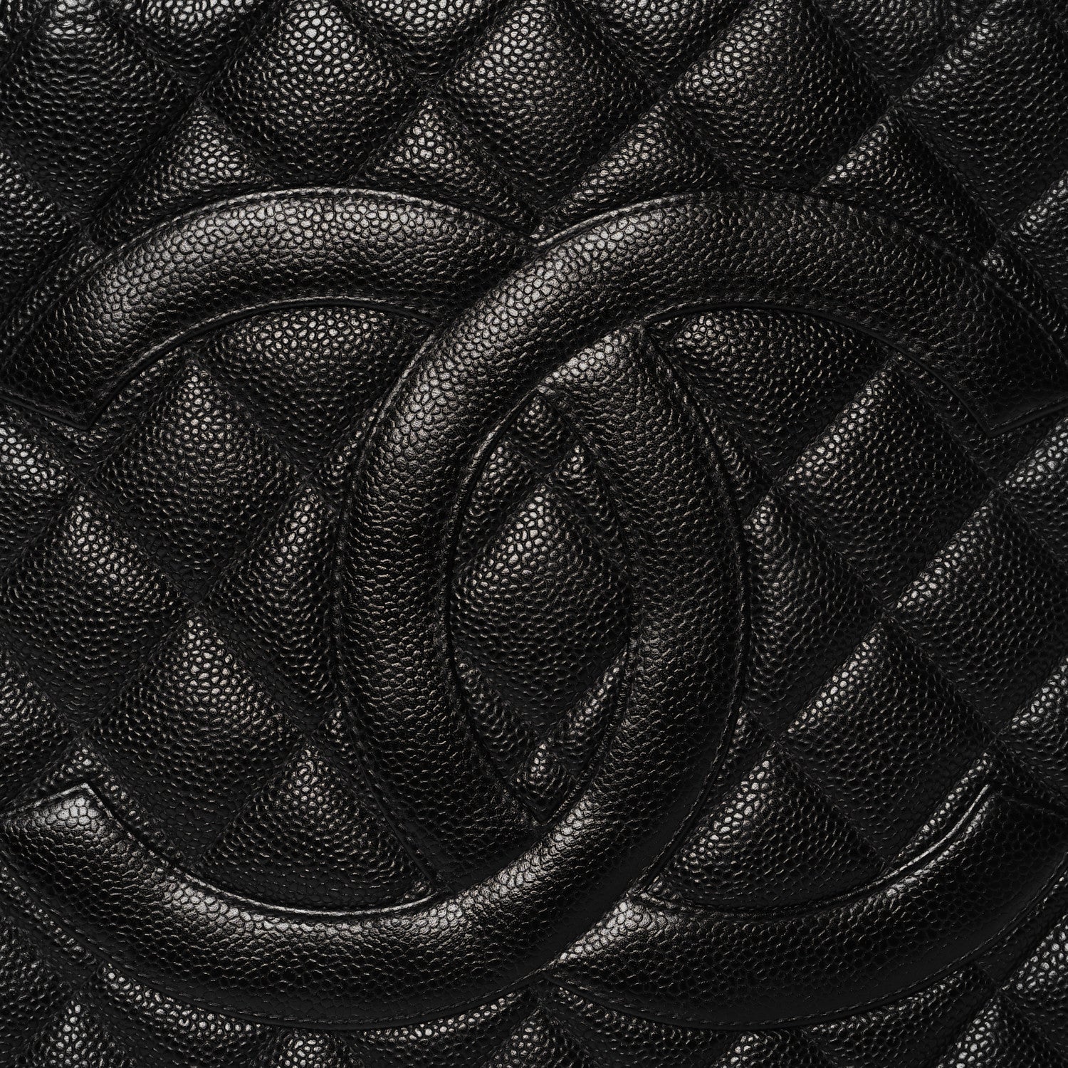 Chanel Caviar Quilted Medallion Tote Black 8 of 10