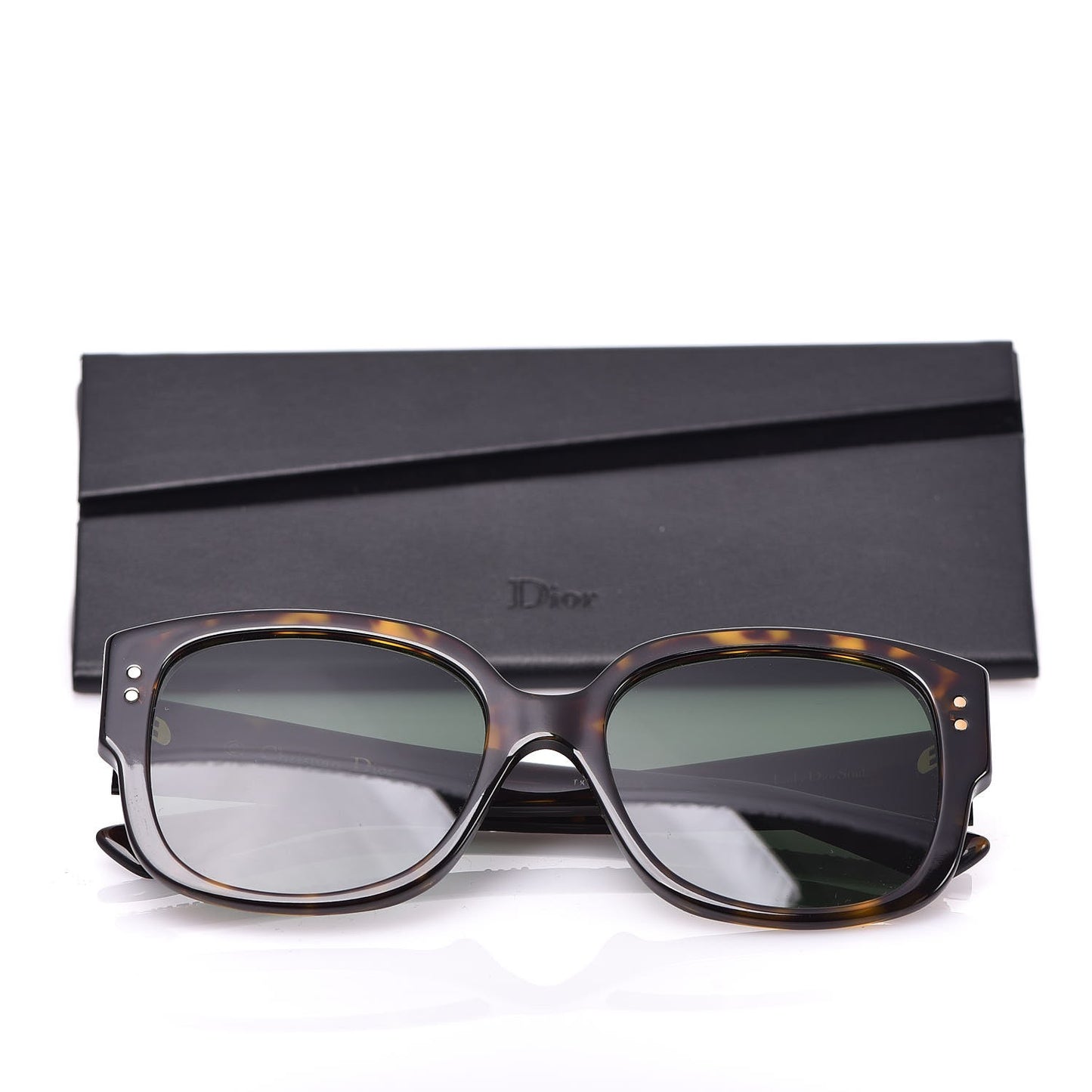 Lady Dior Studs Sunglasses Tortoise