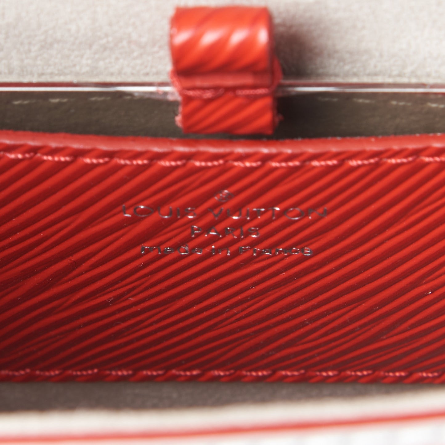 Epi Savane Twist Shoulder Bag MM Poppy