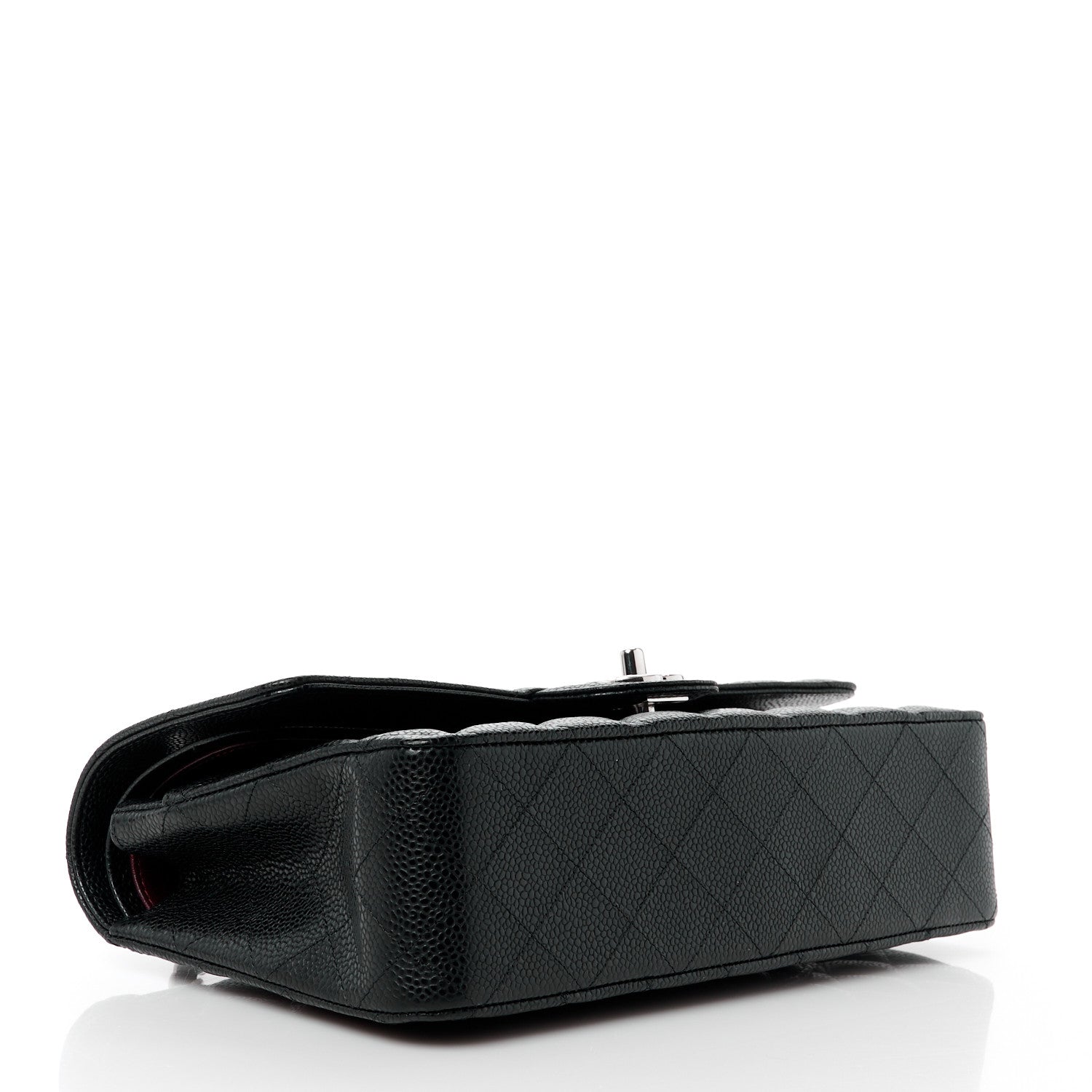 Chanel Caviar Quilted Medium Double Flap Black 4 of 14