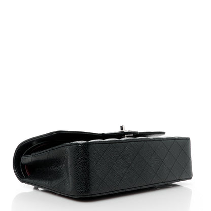 Chanel Caviar Quilted Medium Double Flap Black 4 of 14