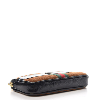 Gucci Suede Patent Ophidia Belted iPhone Case 75 30 Nocciola Black 4 of 13
