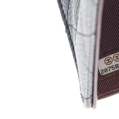 Chanel Caviar Quilted Zipped Pocket Wallet Black 7 of 8