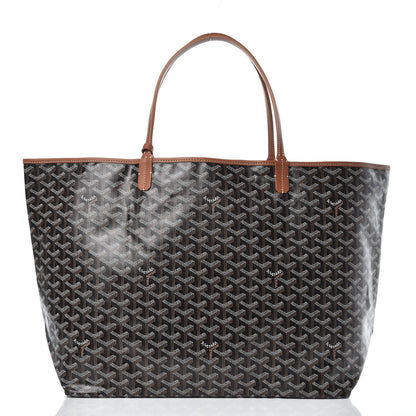 Goyard Goyardine Saint Louis GM Black Gold 3 of 11