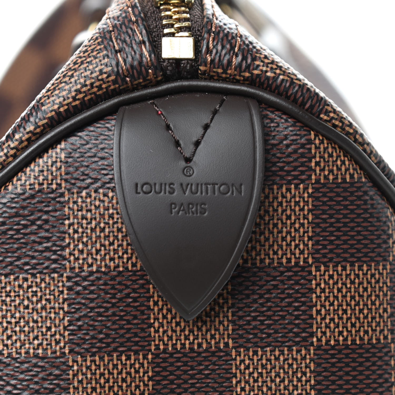 Louis Vuitton Damier Ebene Speedy Bandouliere 25 6 of 9